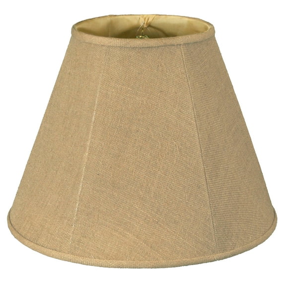 Royal Designs 20" Deep Empire Lamp Shade Burlap