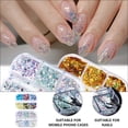 thumbnail image 4 of Raindrops Practical Nail Crafting Decoration Stickers for DIY Nail Art with Multi Color Design, 4 of 8