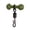 Green, variant on SPRING PARK 10Pcs/Set Chod Beads Rolling With Quick Change Swivel Clear Carp Fishing End Tackle Rigs