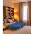 thumbnail image 2 of Nola Home Lit Pliant avec Matelas en Mousse, Lit d'Appoint pour Invités, Dossier Ajustable, Lit Portable avec Roues Verrouillables, 2 of 5