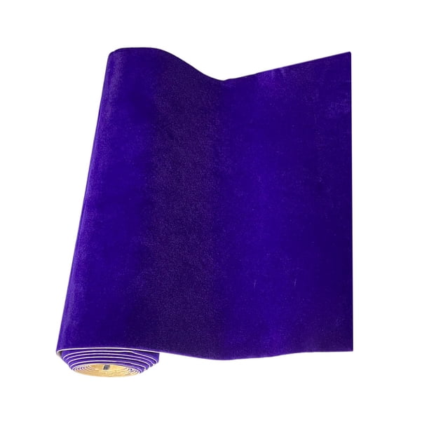Etiqueta adhesiva de tela de franela perfecl autoadhesiva Hojas impermeables Azul