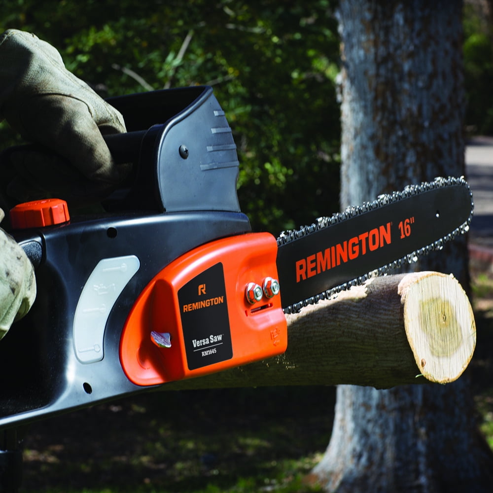 Remington RM1645 Versa 12 Amp 16-Inch Electric Chainsaw Review ...