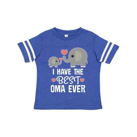 

Inktastic Best Oma Ever Grandchild Gift Gift Toddler Boy or Toddler Girl T-Shirt