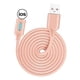 thumbnail image 3 of Seitruly Indicador de cable USB de 3.28 pies 2A Cable de sincronización de datos de carga rápida Desconexión automática Cable micro USB para Teléfono y Comunicación, 3 of 4