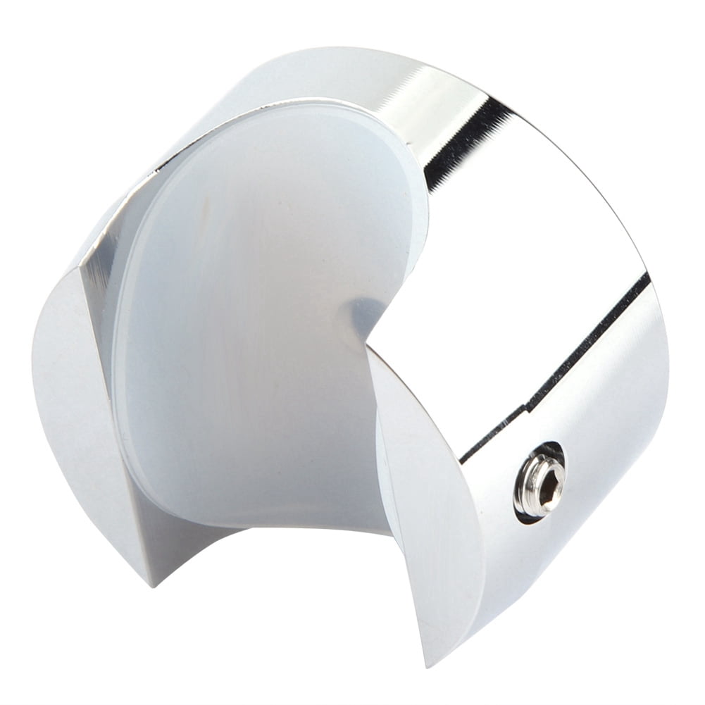 Horloge Guidon Moto TKSE - Étanche, Chrome - Pour Poignées 7/8 à 1 Pouce - Montre Vélo