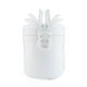 Aroma Mini Numérique 3 Tasse Antiadhésif Lave-Vaisselle Cuiseur à Riz, Blanc (2 Pack) – image 3 sur 10