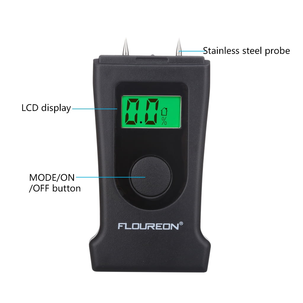 Portable Digital Lcd Wood Building Material Moisture Meter Test Building Material Moisture Meter Test