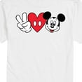 thumbnail image 3 of Mickey & Friends - Peace Love Mickey - Men's Short Sleeve Graphic T-Shirt, 3 of 5