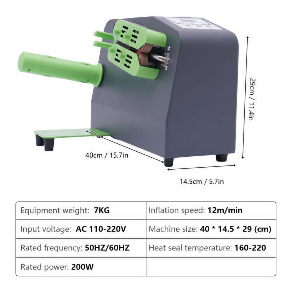 Air Bubble Maker Machine Air Cushion Films Machine Bags Wrap Air Pillow inflator