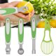 thumbnail image 3 of Cepilladora De Cuatro Piezas, Juego De Utensilios De Cocina, Herramienta Para Frutas, Cuchillo Para Aguacate, Dispositivo Central, Cuchara Para Frutas, Cepilladora De Limón, 3 of 7