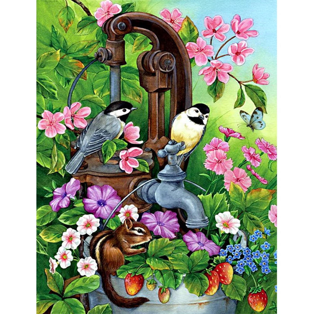 DIY 5D Full Drill Diamond Painting kit Bird Cross Stitch Embroidery DIY Decor DIY 5D Full Drill Diamond Painting kit Bird Cross Stitch Embroidery DIY Decor