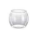 thumbnail image 5 of 1pc Round Plastic Transparent Fish Tank - Goldfish Tank Desktop Living Room Mini Aquarium Office View Tank Turtle Tank, 5 of 5