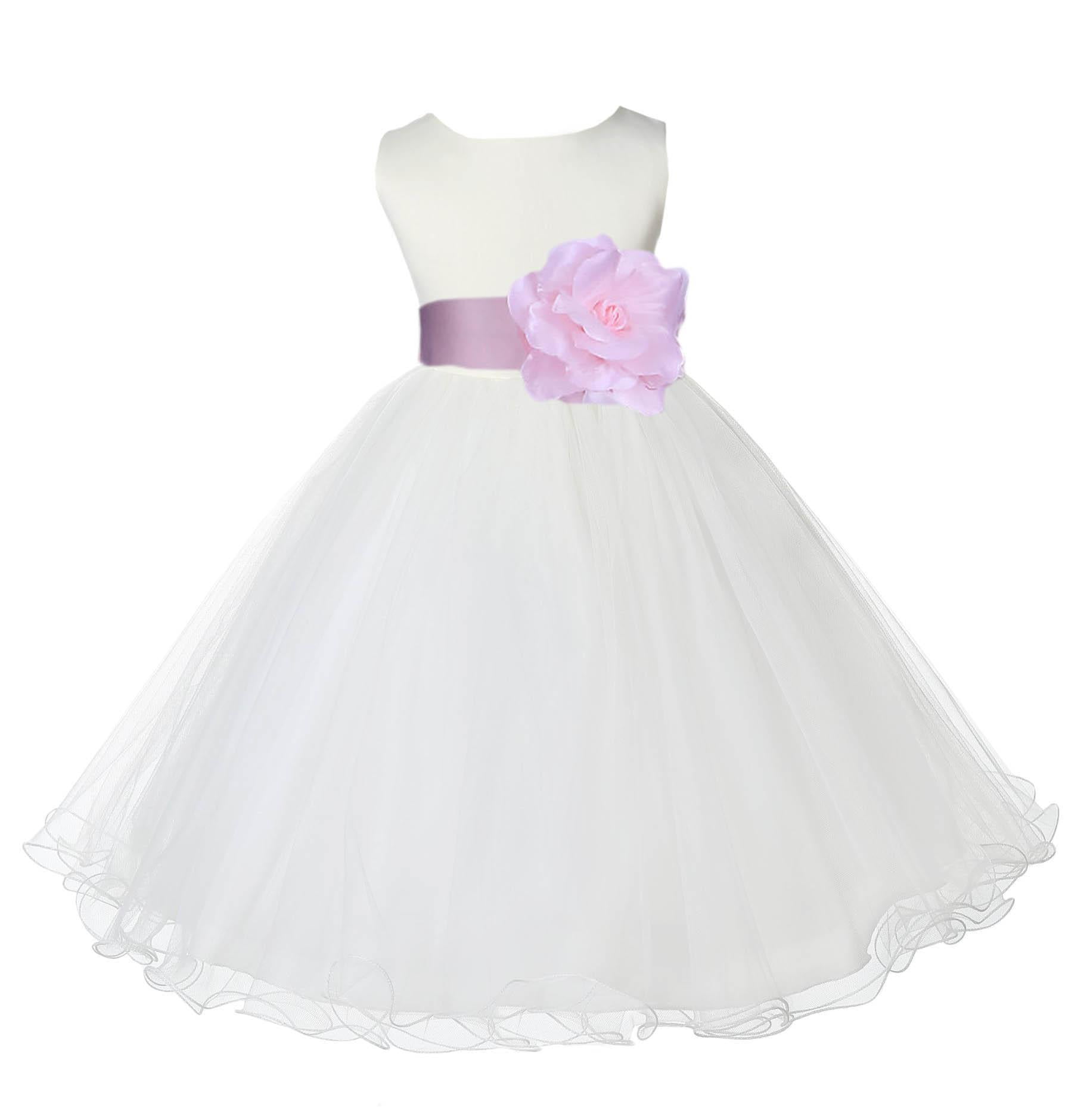 Cadbury Purple Christening Flower Girl Bridesmaid Easter Prom Party Dress 0-24m 