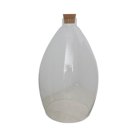 

Storied Home Glass Cloche with Cork Stopper