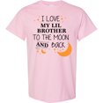 thumbnail image 3 of Inktastic I Love My Lil Brother to the Moon and Back T-Shirt, 3 of 5