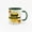 Deep Green, variant on Funny Emoji Explosion 'Send Instructions' Ceramic Mug - Colorful Inner, 11oz, Trendy Office Gift, Custom Coffee Cup for Men & Women