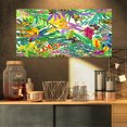 thumbnail image 1 of Design Art - Tropical Leaves and Flowers, 1 of 3