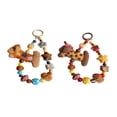 thumbnail image 4 of Personalize Accessory Felt Dog Keychain Embellished By Beads And T Strap, 4 of 9