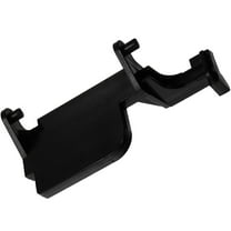 WRITWAA Black Plastic Microwave Oven Door Stay Buckle Replacement Part Easy to Install and