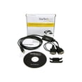 thumbnail image 3 of StarTech.com USB to Serial Adapter - 2 Port - COM Port Retention - FTDI - USB to RS232 Adapter Cable - USB to Serial Converter (ICUSB2322F) - Serial adapter - USB - RS-232 x 2 - black, 3 of 11