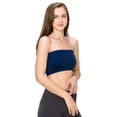 thumbnail image 2 of Kurve by Idea Seamless Mini Bandeau Strapless Tube Top Bra, Made in USA, 2 of 3