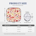 thumbnail image 3 of Balery 2 Piece Firefighter Icons Car Windshield Sun Shade|Foldable Front Windshield Shade for Car Front Window for Most Sedans SUV Truck-Small, 3 of 7