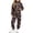 Black and White - Santa Claus Snowflake, variant on DISNIMO Girls 2 Piece Tracksuit Christmas Tree Print Zip‑Up Sweatsuit and Pant Set with Pockets 80s 90s Style Hip Hop Dance Outfits Streetwear 4‑13 Years