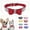 Red, variant on Rhinestone Dog Collar for Small Dog,Diamond Pet Cats Collors with Bow,Bling Crystal Pretty Cute Adjustable for XXS XS Small Medium Large Dogs Puppy Girls