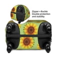 thumbnail image 3 of Goofa Sunflower Leaves Pattern Luggage Covers For Suitcase,Suitcase Cover Protector Fit 18-32 Inch Luggage-Medium, 3 of 9