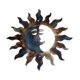 thumbnail image 1 of Colgante de rueda de viento de turbina eólica de hoja de metal de color de acero inoxidable 3d, 1 of 5