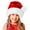 Red, variant on BOSONER Santa Hat: Christmas Hat Adult - Santa Hat for Women and Men