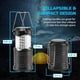 thumbnail image 3 of 4 Pack LED Camping Lights, Battery Powered Camping Lights LED Super Bright Foldable Torch Portable Emergency Supplies Kit, 3 of 4