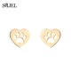 thumbnail image 1 of SMJEL Pendientes de acero inoxidable con letras de amor para mujer, Pendientes negros Punk con palabras en inglés, joyería Piercing Unisex, Pendientes de fiesta, 1 of 2