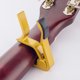 thumbnail image 2 of Naiovety 1 Uds. Afinador de de guitarra, abrazadera de Clip de cuerda de guitarra de aluminio aerodinámico con mango de silicona de resorte de acero Accesorios para instrumentos musicales plata Naiovety OD2701-02B, 2 of 6