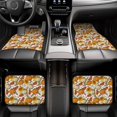 thumbnail image 7 of Naloa Pumpkin Corn Daisy Car Foot Mat Set of 4 Pieces - Universal Floor Liner Neoprene Full Set Floor Mats for Cars Trucks SUV, 7 of 7