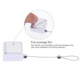 thumbnail image 4 of Unique Bargains Retractable Cable Lock with Double-Sided Adhesive Remote Lock 600g 2Set White, 4 of 6