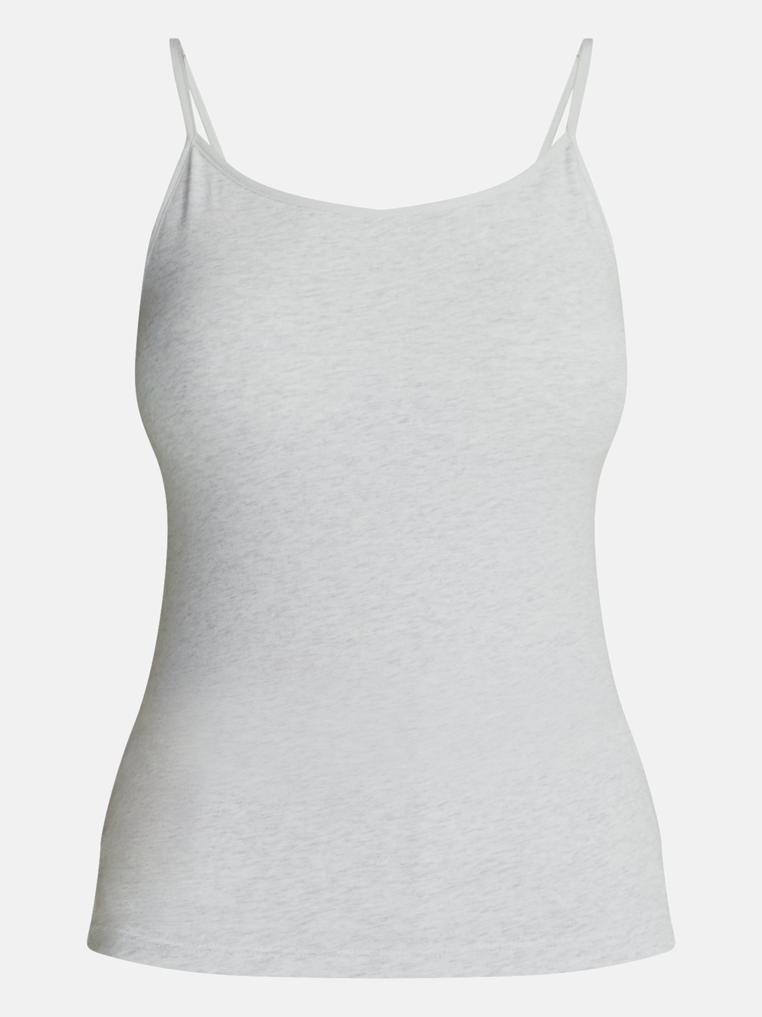 No Boundaries Cropped Cami Top with Shelf Bra, Women's XXS-XXL