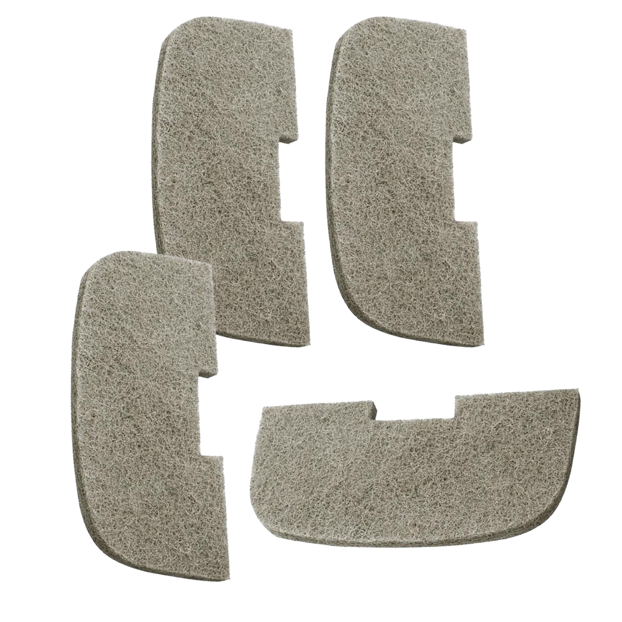 Qzbhct 16 Pcs Ammonia Remover Pad for Fluval 106 107 206 207 Canister Filter Aquarium Filter Sponge Replacement