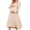 A, variant on Lispipm Spring Long Puff Sleeve Maternity Dress for Women Square Neck Floral Midi Dress for Ladies Summer Travel Vacation M Red