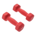 thumbnail image 4 of BESTYASH Poids de Pilates pour Femmes Haltère Hexagonal Rouge 2 Pcs, 4 of 7