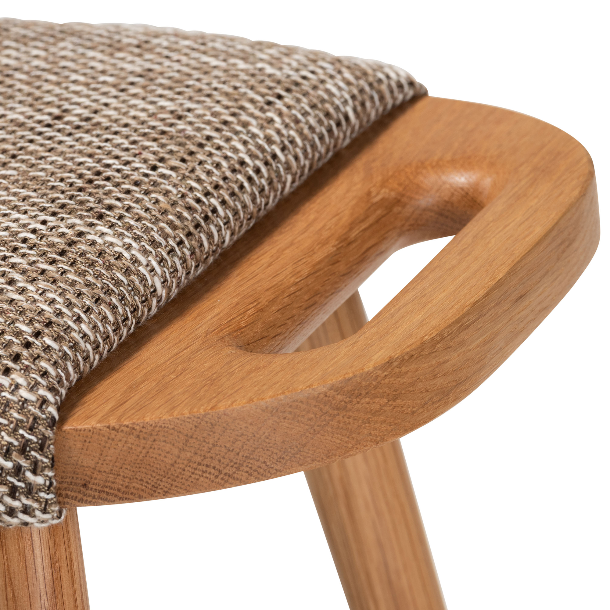 Baxton Studio Banner Upholstered Bench, Light Brown