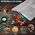 thumbnail image 5 of 30 Pack Mylar Bags for Food Storage, 1 Gallon 10x14 Inch Heat Sealable Bags with Oxygen Absorbers and Labels, Silver, 5 of 9