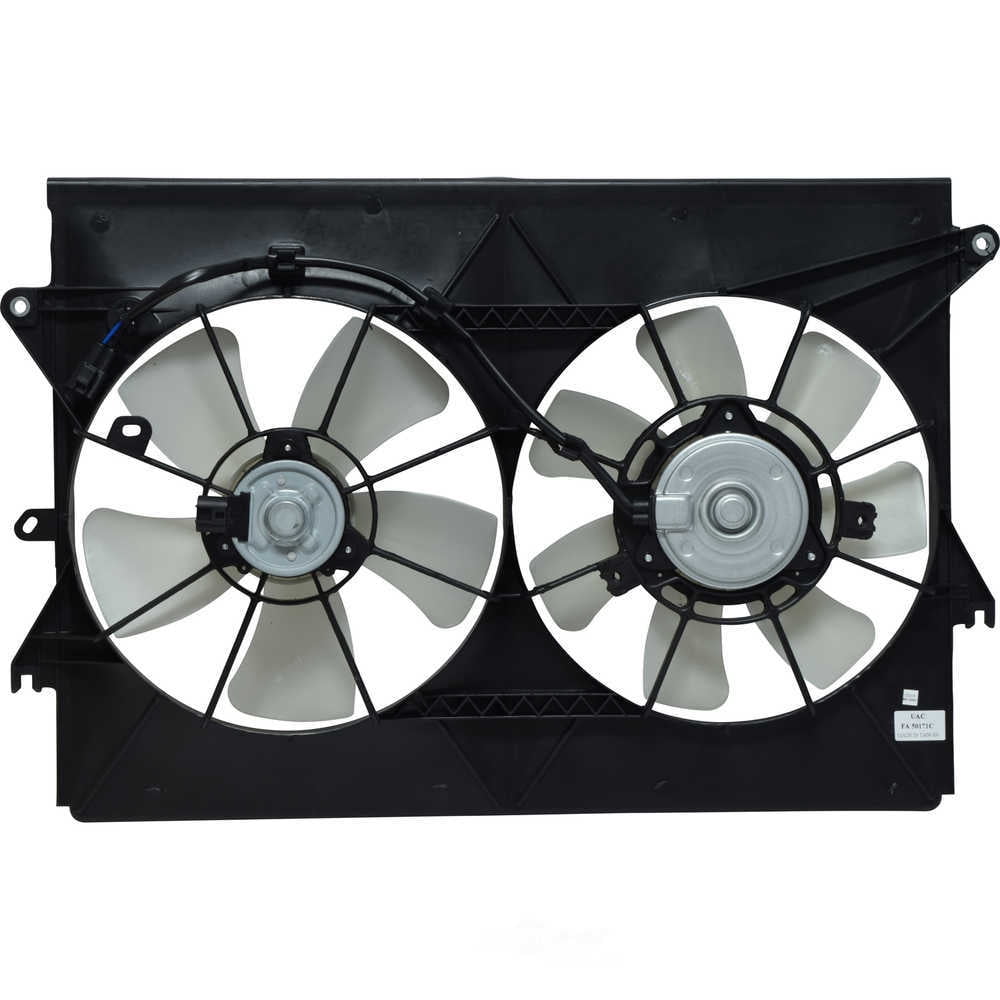 Dual Radiator and Condenser Fan Assembly -- Radiator-Condenser Fan Assy Fits select: 2005-2010 TOYOTA SCION TC