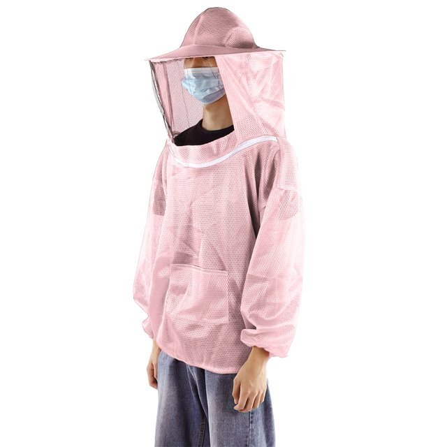 Beekeeping Suit, Beekeeping Tool Professional High-definition Veil Beekeeping Jacket, Breathable Commercial Beekeepers Backyard For Beginner Adult Bee Keeper