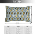 thumbnail image 2 of Fotbe Lightning Bolts Funda de Almohada Decorativa Estilo Occidental, Lujo en Algodón, Fundas para Almohadas King, Cojín Estampado para Decoración del Hogar-14"x20", 2 of 6