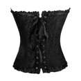 thumbnail image 2 of Women's Lacing Corset, Body Shaper Bustier, 2 of 3