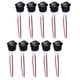thumbnail image 5 of 10 Uds reemplazo 12V interruptor basculante redondo Spst 2 pines 2 posiciones 20mm accesorio precableado para automoción RV ligero, 5 of 8
