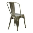 thumbnail image 2 of OSP Designs Bristow Gunmetal Metal Dining Chair, 2 of 3