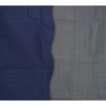 thumbnail image 3 of Colcha Duplex Condecora Ultrasonido Edredon Ligero Matrimonial y Fundas para Almohada Color Marino-Gris, 3 of 4