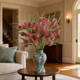 thumbnail image 5 of Under $3 Artificial Dandelion Ball Bouquet 3-Fruit Dandelion Ball Pvc For Living Room Vase Filler Wedding Arch Arrangement Pink (1Pc), 5 of 5